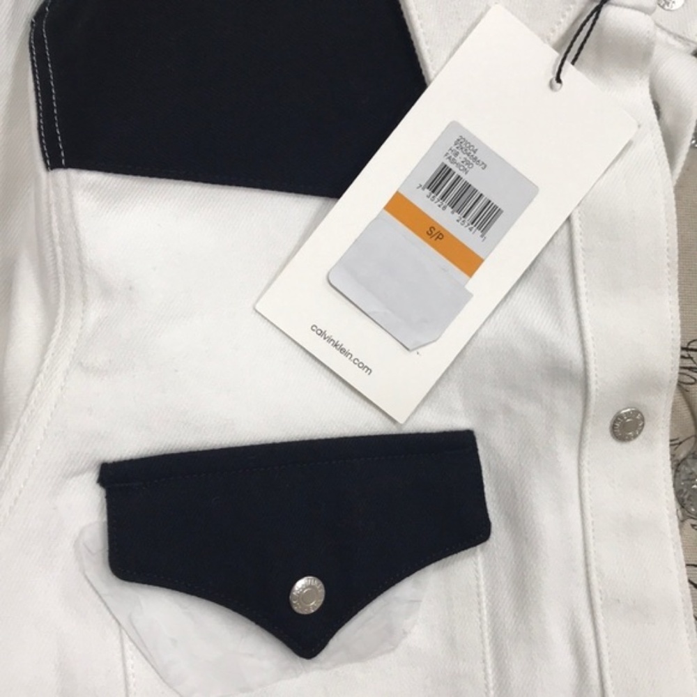 Calvin Klein Jeans Cotton Western Shirt - Picture 11 of 12